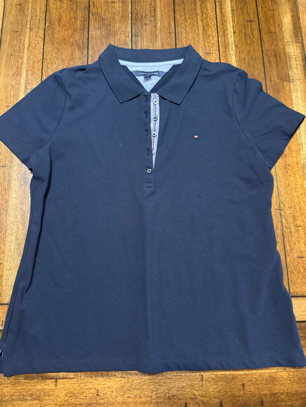 Tommy Hilfiger women’s Navy Polo Shirt